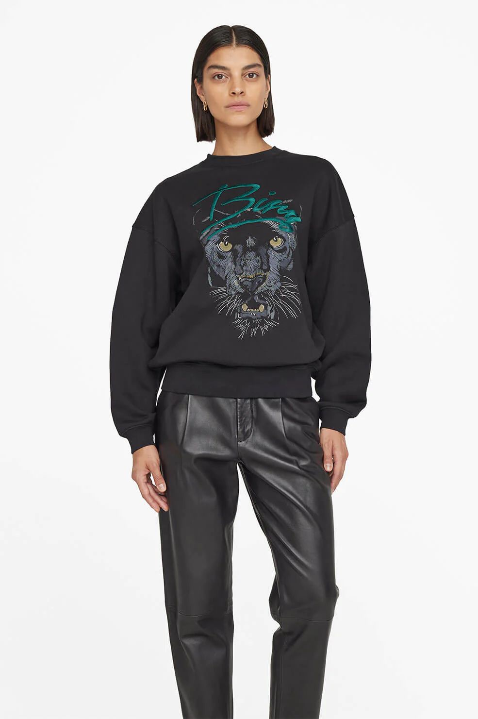 Kenny Sweatshirt Panther | Anine Bing