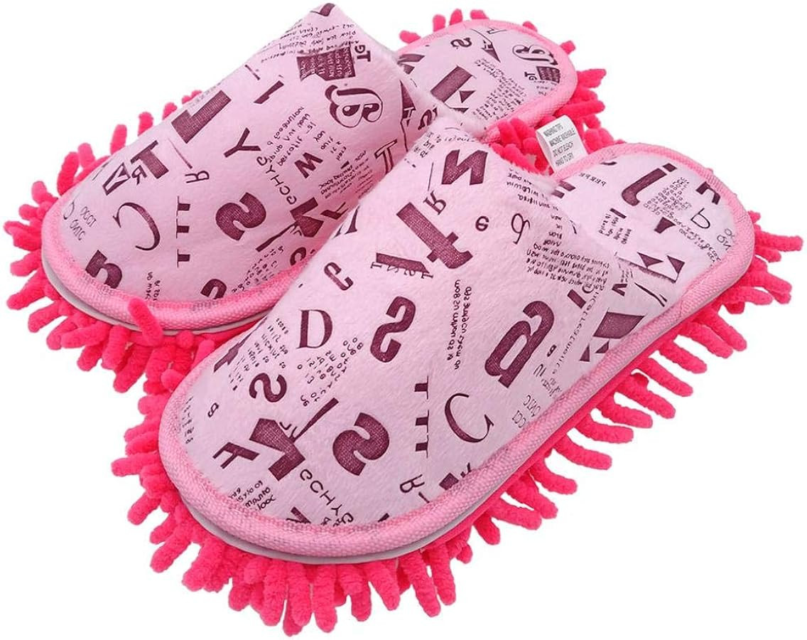 Selric Super Chenille Microfiber Washable Mop Slippers Shoes, Detachable Mopping Shoes, Floor Dus... | Amazon (US)