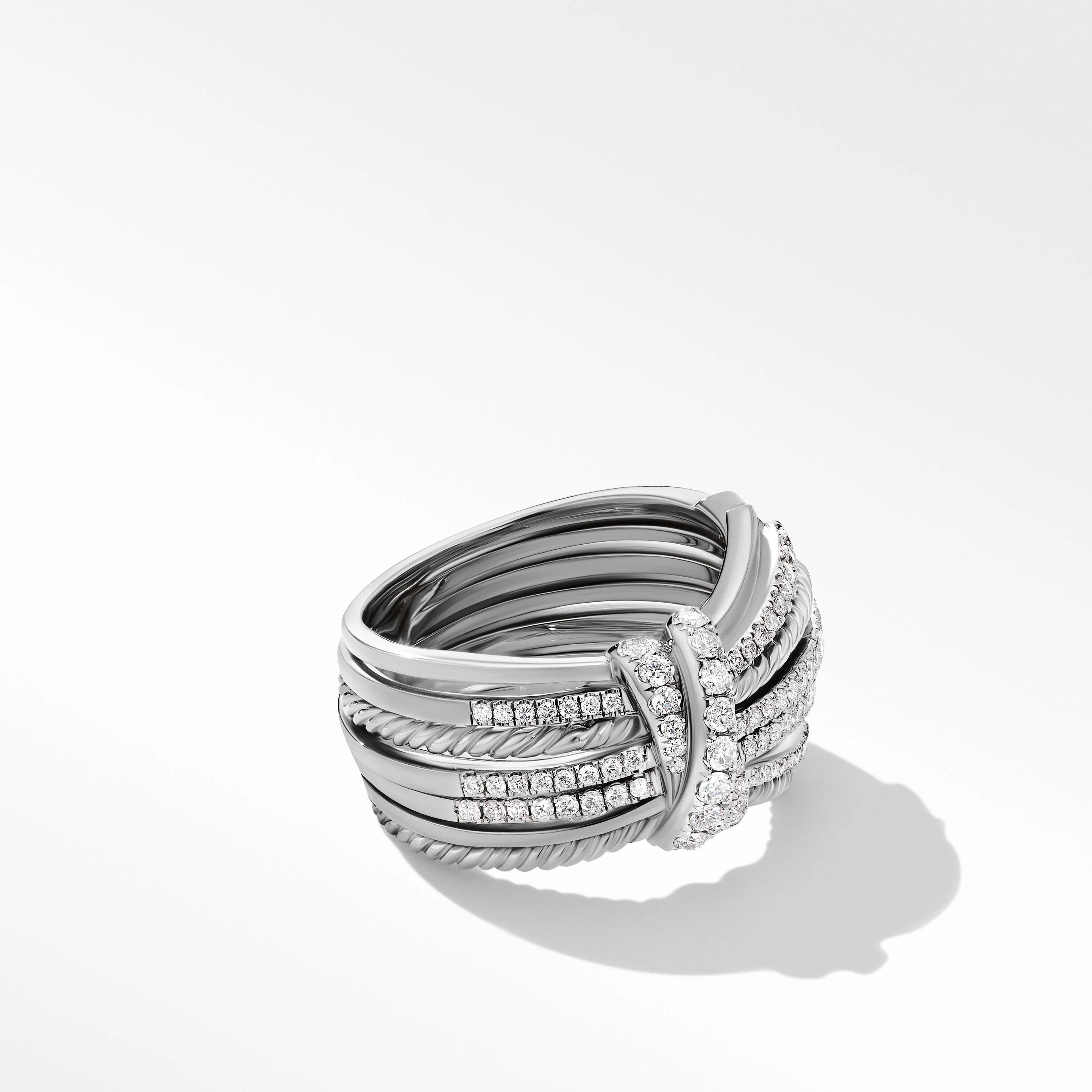 Angelika™ Ring with Pavé Diamonds | David Yurman