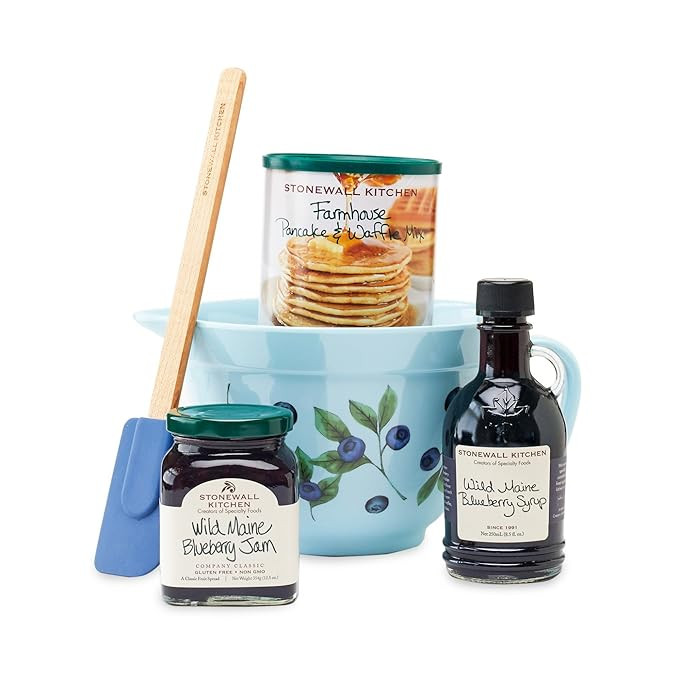 Stonewall Kitchen Blueberry Batter Bowl Gift (5 Piece) | Amazon (US)