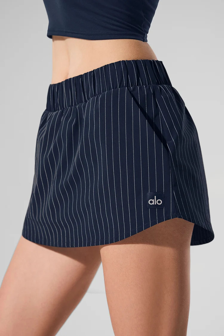 Pinstripe Daylight Mini Skirt | Alo Yoga