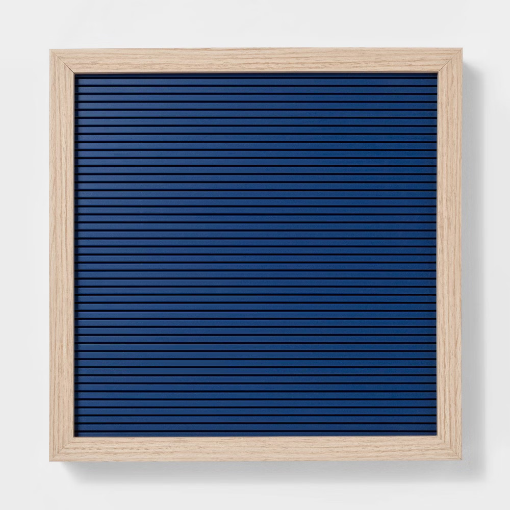 12""x 12"" Letterboard Navy - Room Essentials , Blue | Target