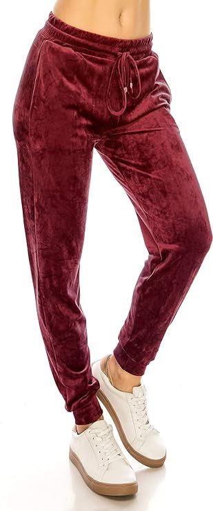 ALWAYS Women's Fluffy Plush Jogger Pants - Super Soft Winter Warm Cozy Pajama Furry Sleepwear Swe... | Amazon (US)