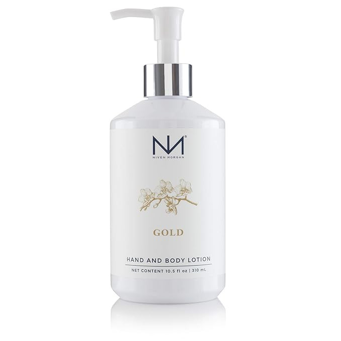 Niven Morgan - Gold Hand and Body Lotion, 10.5oz | Amazon (US)