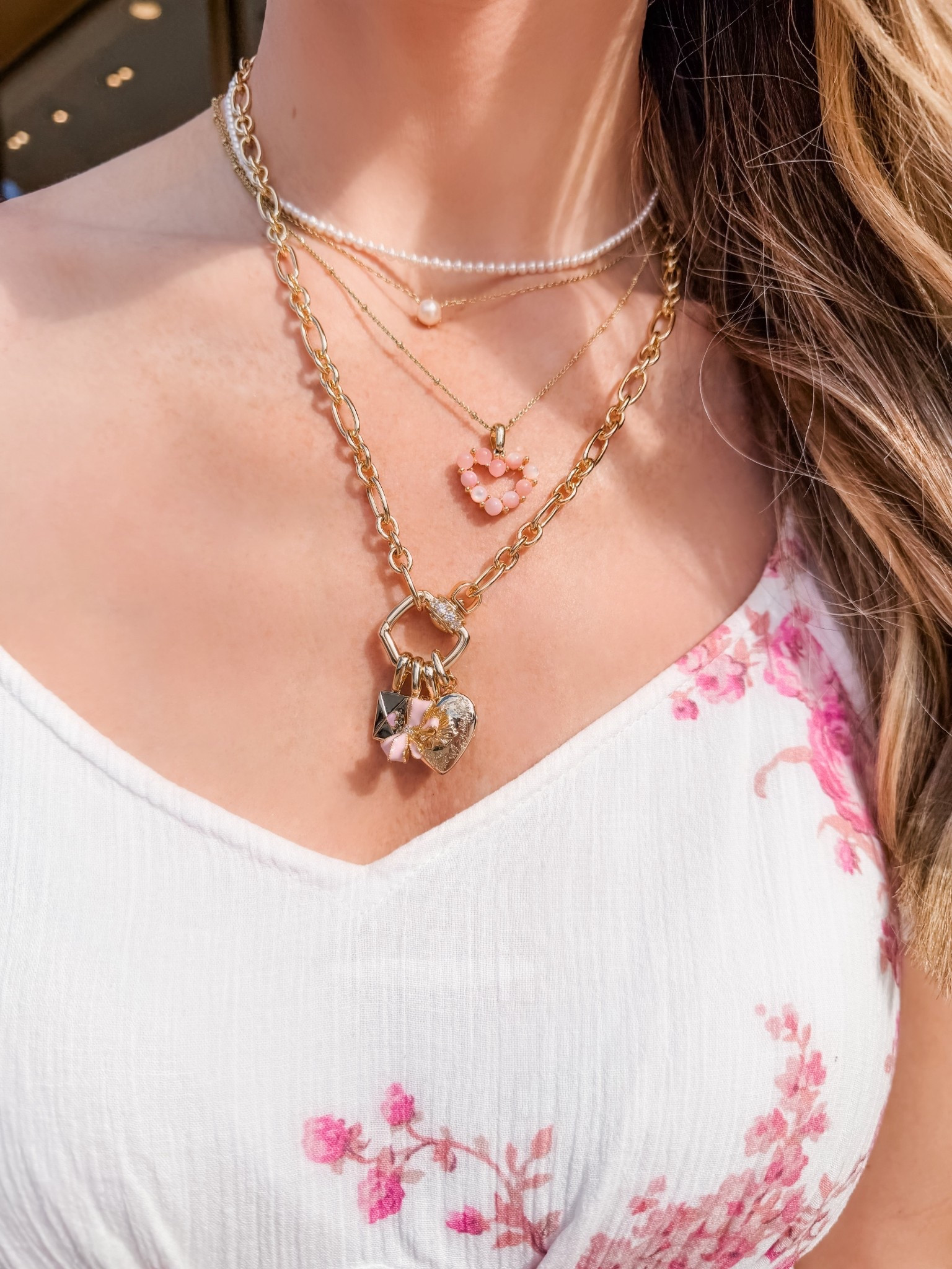 The prettiest layered necklaces ✨

All linked except the pink heart - it’s sold out 😭 

#LTKootd #LTKOver40 #LTKdayinmylife