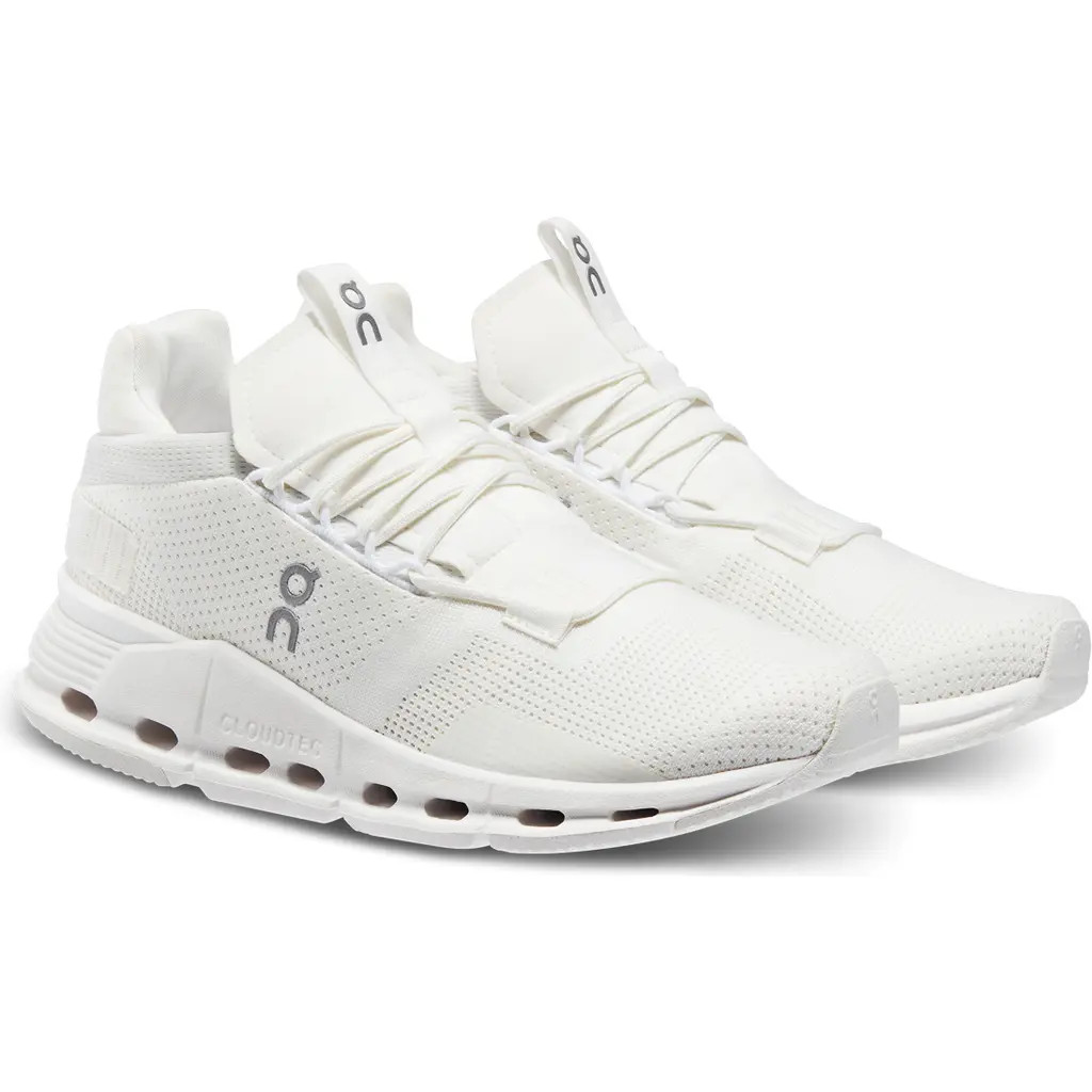 On Cloudnova Sneaker in Undyed White/White at Nordstrom, Size 7.5 | Nordstrom