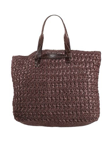 Dolce & gabbana Woman Handbag Chocolate brown Size - Viscose, Calfskin | YOOX (US)