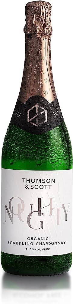 Thomson & Scott Noughty, Alcohol Free, Organic Sparkling Chardonnay Non Alcoholic, Low-Sugar, Hal... | Amazon (US)