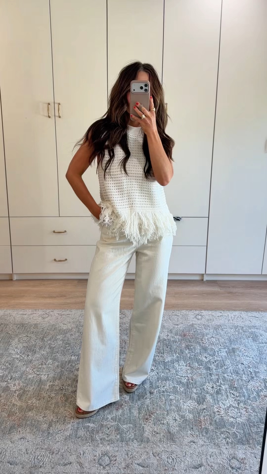 Styling the viral cinch waist jeans multiple ways wearing my true size 25

@amzon #springoutfits #creamjeans #datenightoutfit 

#LTKSaleAlert #LTKPetite #LTKootd