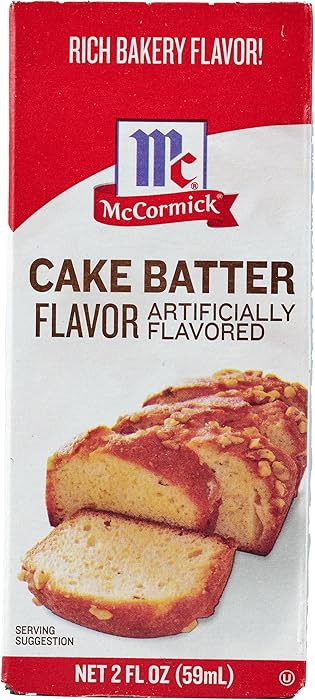 McCormick Cake Batter Flavor, 2 fl oz | Amazon (US)