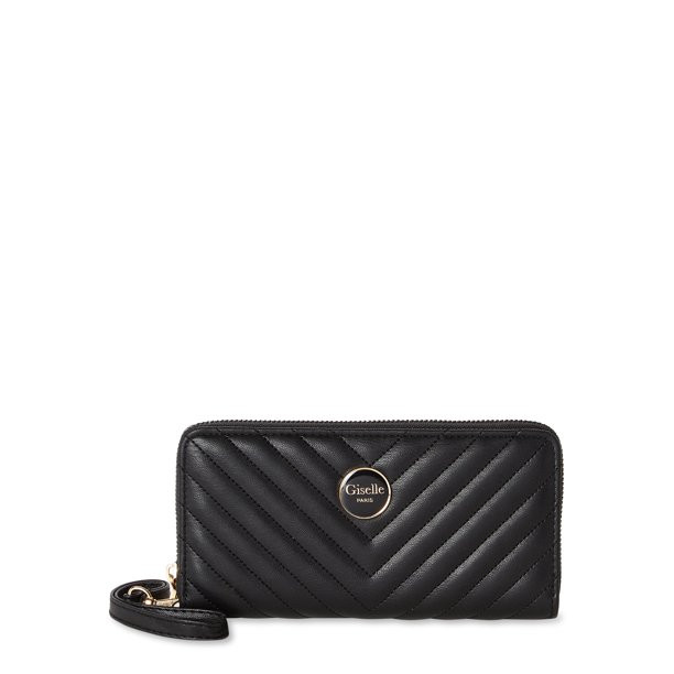 Giselle Paris Women's Zip Around Wristlet Wallet - Walmart.com | Walmart (US)