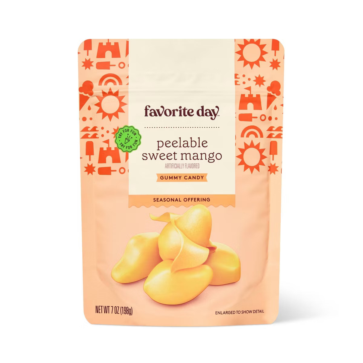 Peelable Sweet Mango Gummy Candy - 7oz - Favorite Day™ | Target