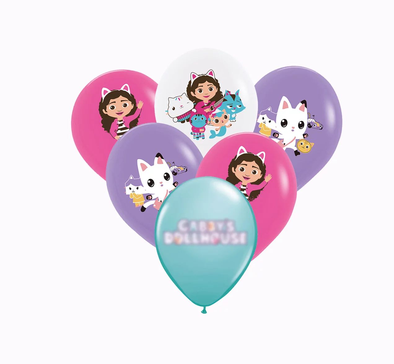 gabby balloon  party supplies decoration, birthday theme dollhouse balloons - Walmart.com | Walmart (US)