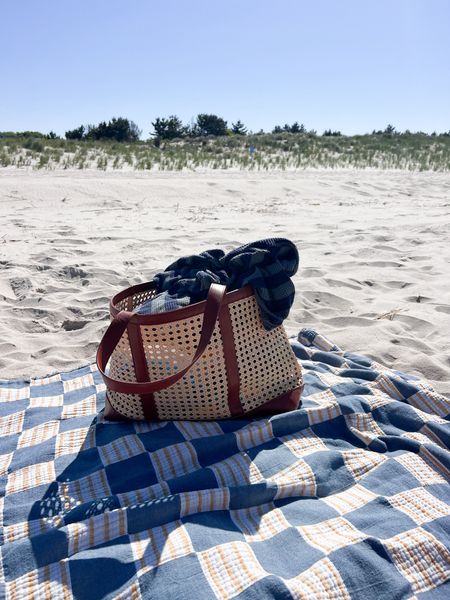 This cane beach tote is so good and affordable! Linking it along with my favorite beach blanket 🙌🏻

#LTKStyleTip #LTKFindsUnder50 #LTKSeasonal