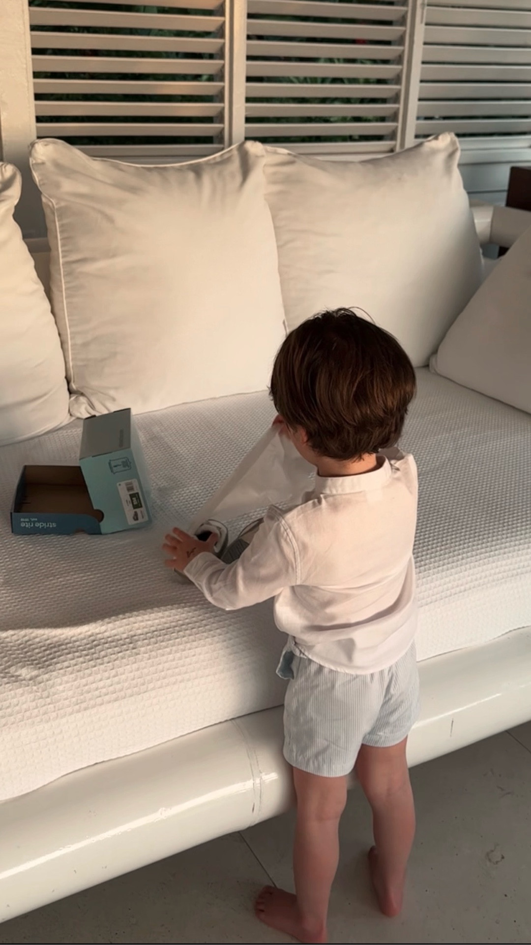 George is obsessed with the color green so when I saw these @striderite shoes @dillards I knew they had to be his. These are easy on as they stretch, but they look like they lace up, which I love. Perfect for sunset photos on our recent trip to Jamaica. #StrideRite #StrideRitePartner #Dillards #DillardsExclusive