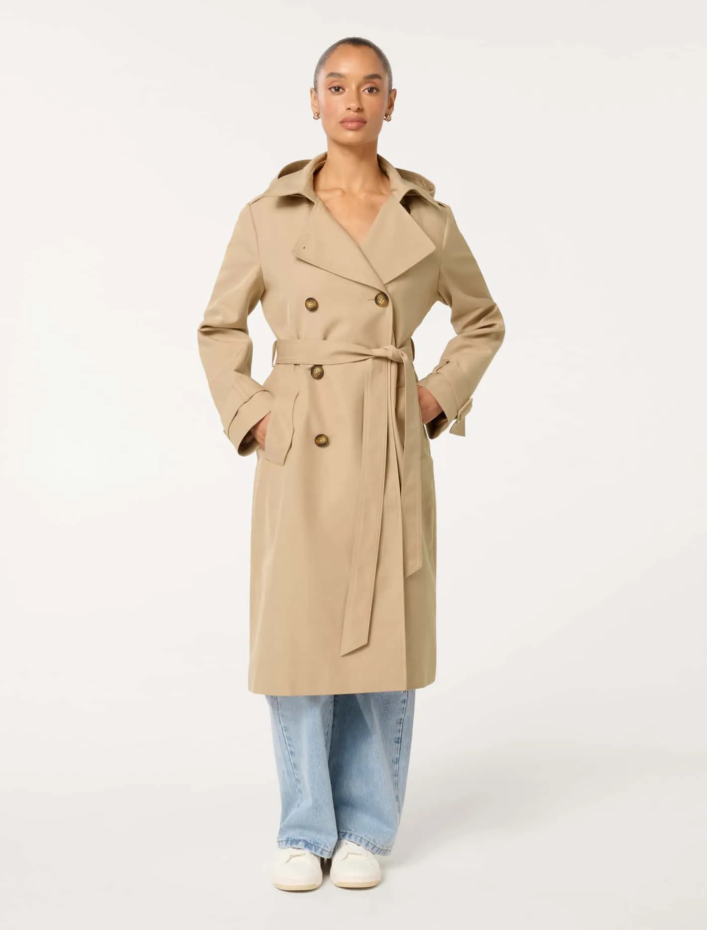 Maggie Petite Water Resistant Trench | Ever New (CA)
