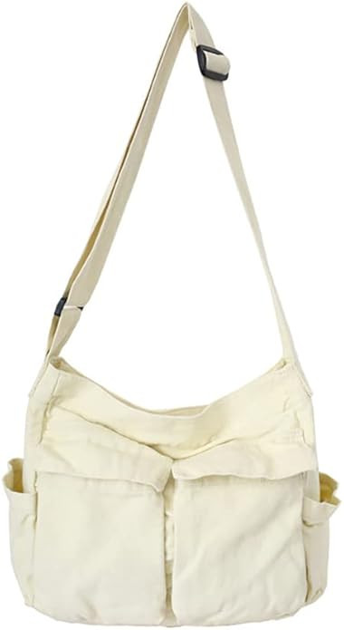 Bohemian Hipster Hobo Boho Hippie Crossbody Bag Purse Canvas Sling Bag Aesthetic Tote Large Handb... | Amazon (US)