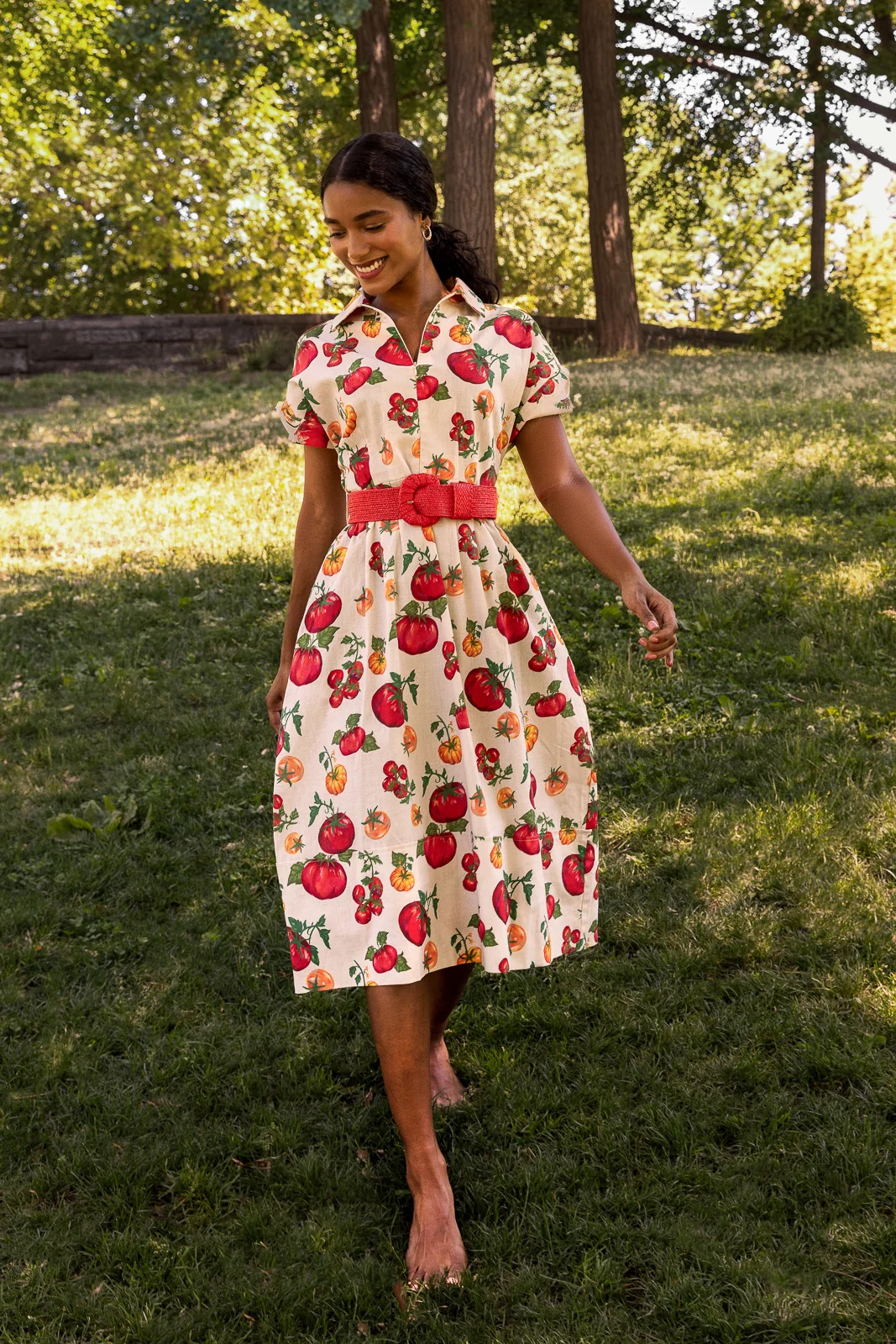 Remi Dress in Pomodoro | Shop.app