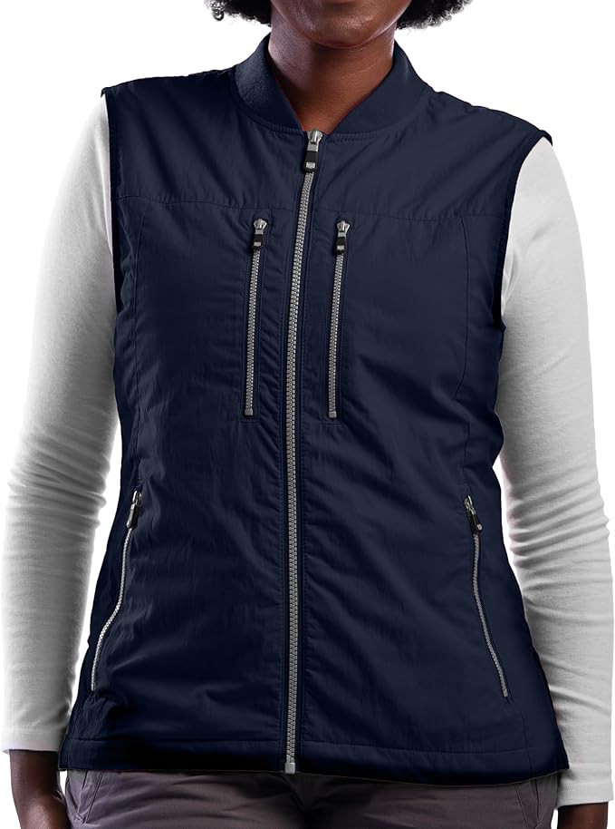 SCOTTeVEST 101 Vest for Women - 9 Hidden Pockets - Water Repellent for Travel & More | Amazon (US)