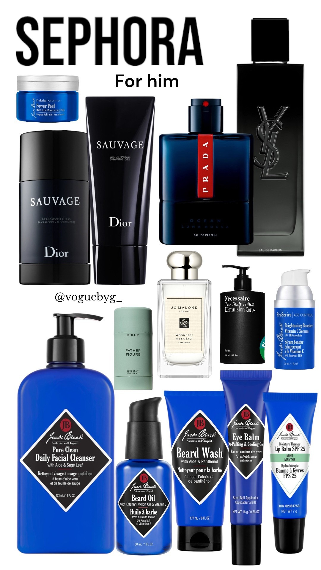 Sephora favs ( for him edition ) 

#LTKmens #LTKbeauty #LTKcanada