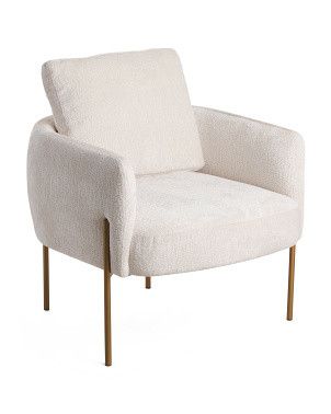 Everly Boucle Accent Chair | TJ Maxx