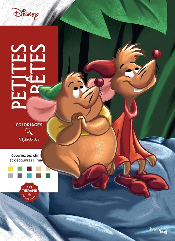Coloriages mystères Disney - Petites bêtes | Amazon (US)
