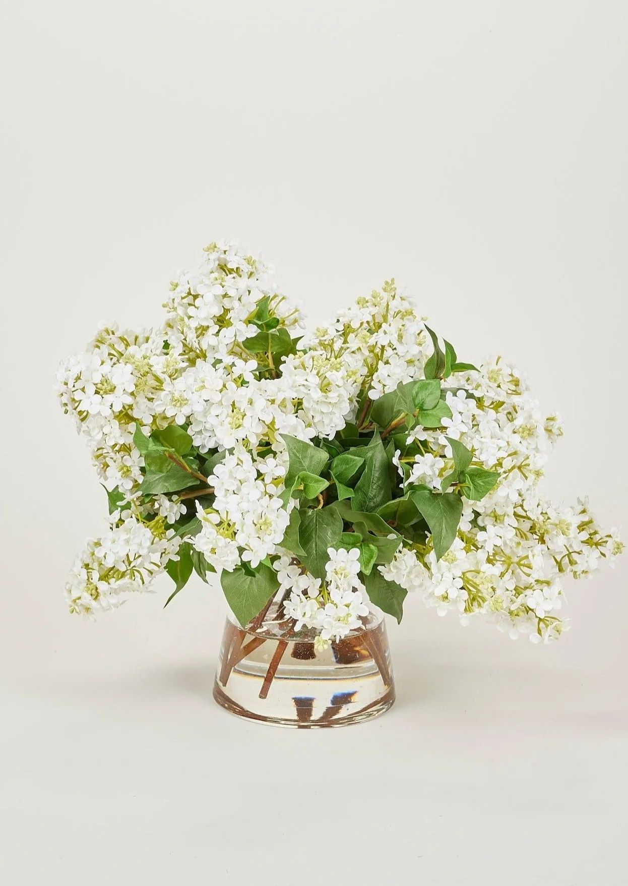 Faux Lilac Stems in Vase | Elevated Floral Arrangements at Afloral.com | Afloral