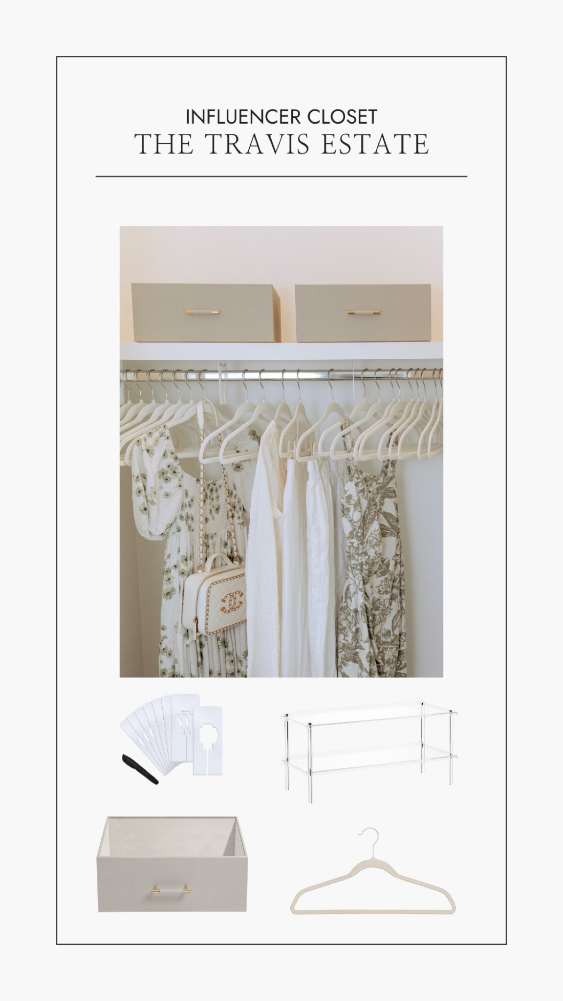 Catering to our clients’ goals is what it’s all about! We had the pleasure of designing an influencer closet for Champagne and Chanel, tailored for dedicated PR and Collaborations. 

#LTKHome