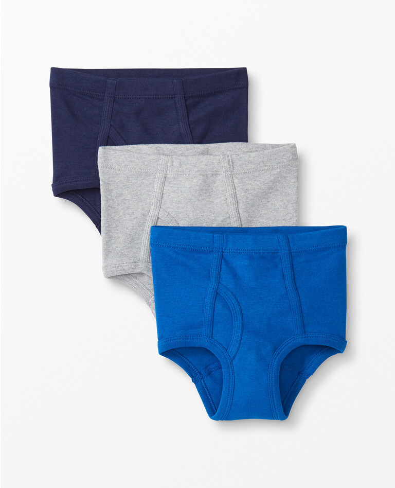 Classic Briefs In Organic Cotton 3-Pack | Hanna Andersson