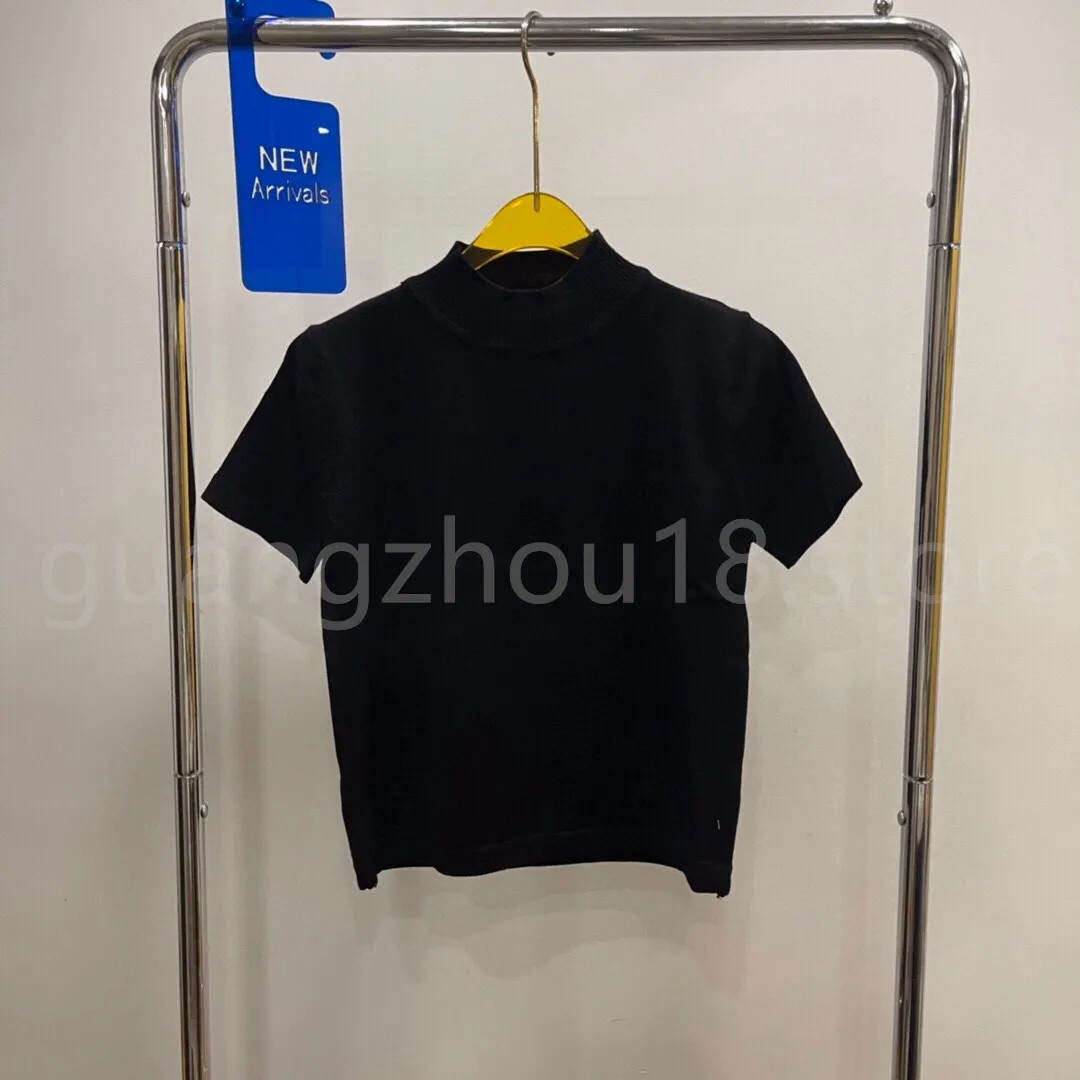 High Quality Designer Sports Bra Fashion Clothing T-shirt Knitted Shirts for Women Black White | DHGate