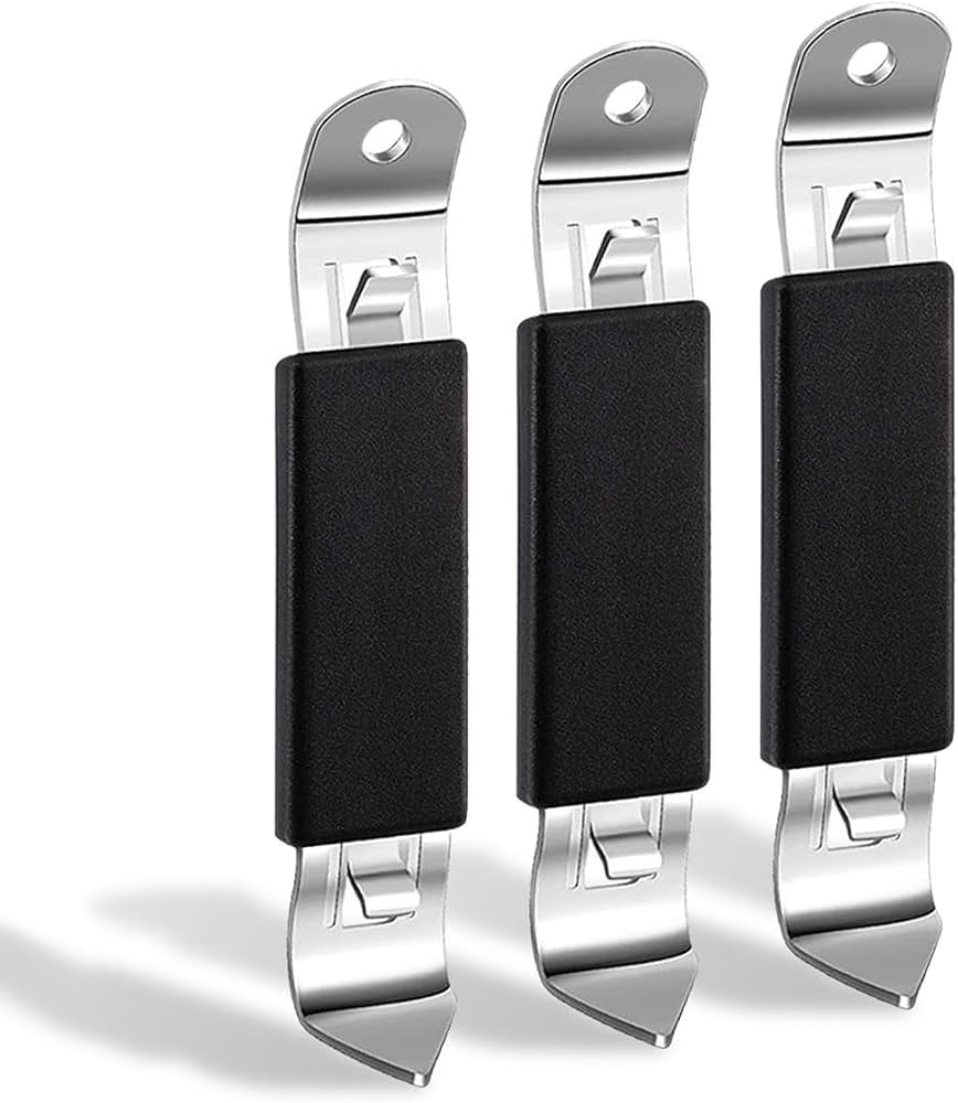 3 Pack Magnetic Bottle Openers Stainless Steel Flat Bottle Opener, Solid and Beer Openers Small B... | Amazon (US)