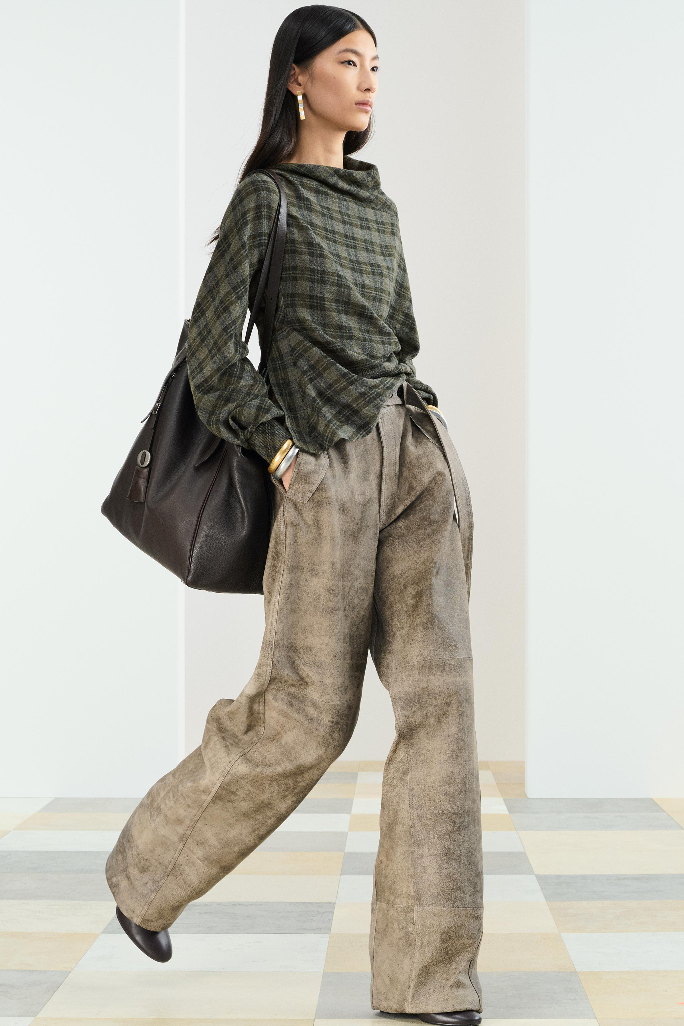 DRPD CHCK WL TP | Zara US