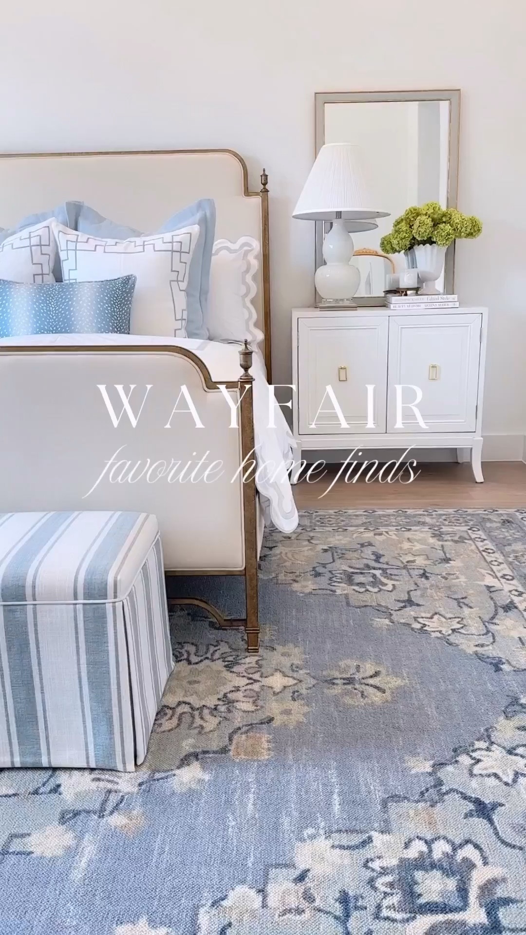 My absolute favorite @Wayfair home finds for creating a layered and effortlessly beautiful home! ✨ From decor and tableware to lighting and furniture, Wayfair always has the most incredible selection for every room - these are pieces I truly love and reach for again and again! 🩷 #ad #WayfairPartner #Wayfair 

#bedroom #bedroomdecor #springdecor #springrefresh #homedecor #interiordesign #blueandwhite #vases #flowerarrangement #gingerjar #classicstyle #timeless #traditonal timeless decor style ginger jars faux floral cherry blossoms blue and white decor chinoiserie grand millennial transitional decor bedroom kitchen #kitchendecor Easter #easterdecor spring tablescape cabbage plates 