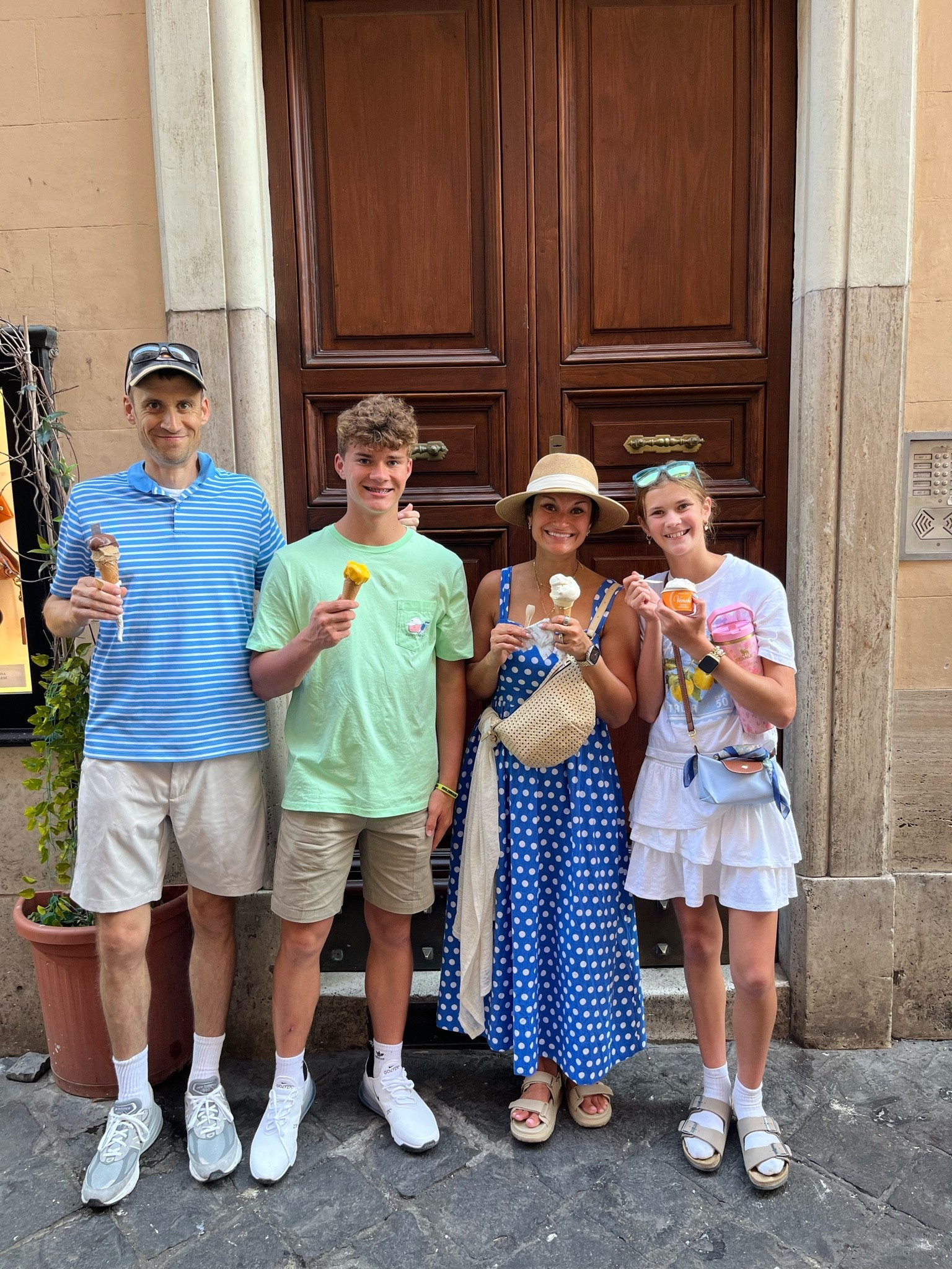 What we wore in Italy
