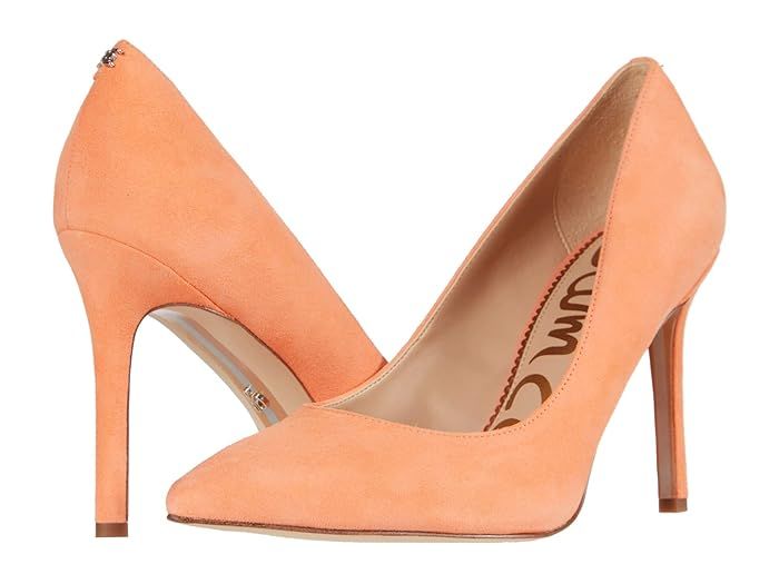Sam Edelman Hazel (Cantaloupe Suede Leather) Women's Shoes | Zappos