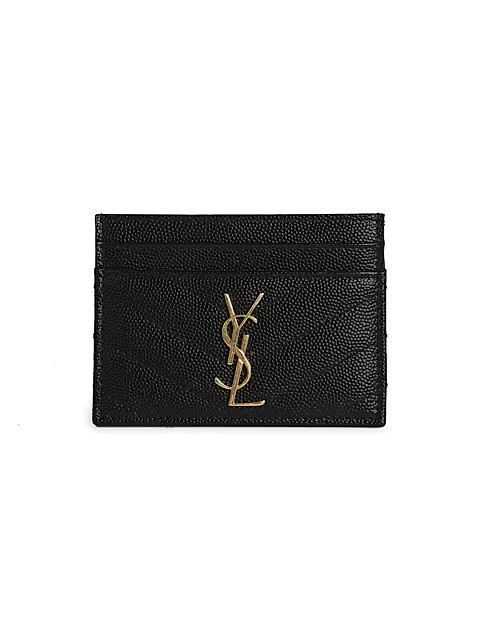 Monogram Matelassé Leather Card Case | Saks Fifth Avenue