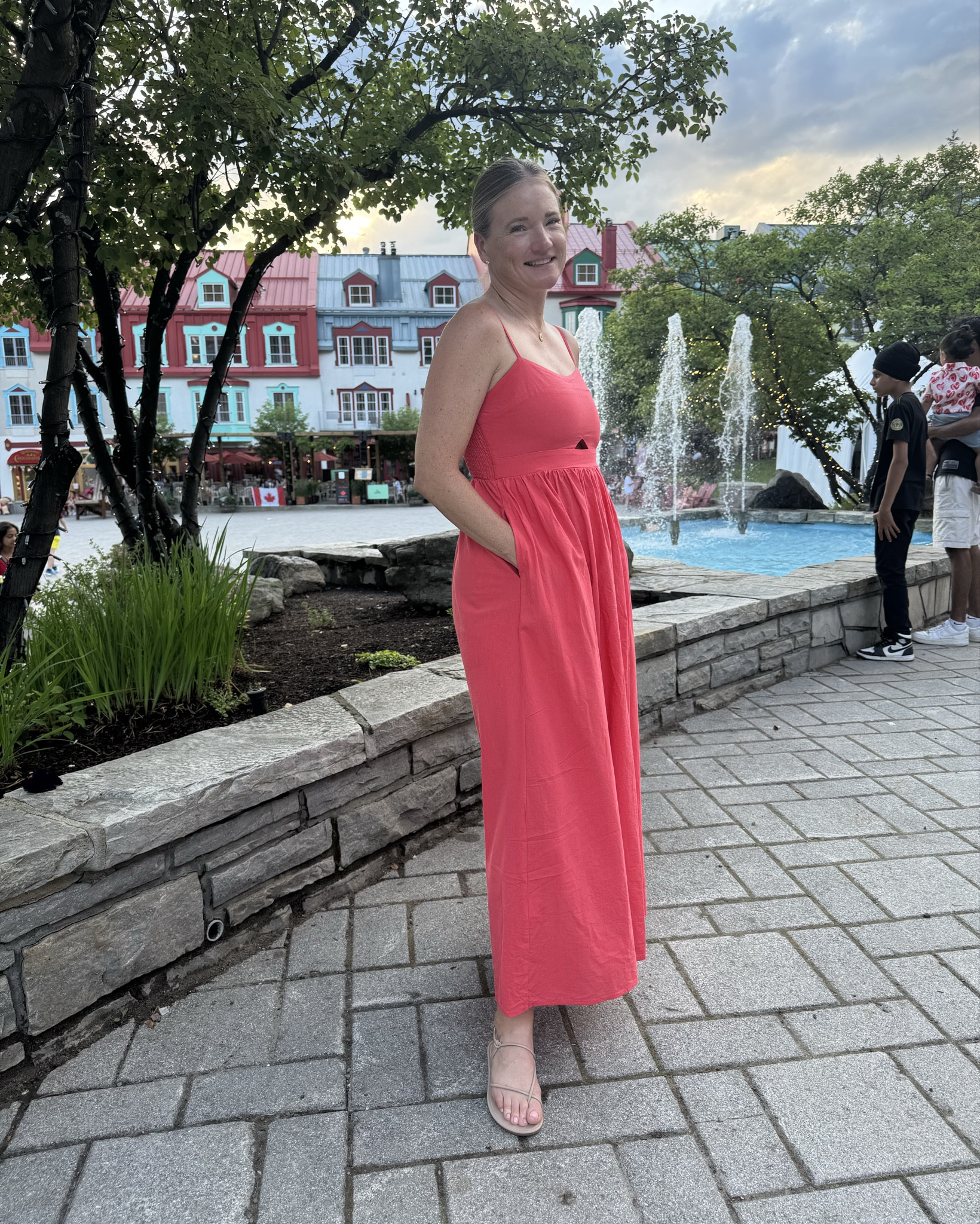 Red dress for summer! 

#LTKcanada #LTKsummer
