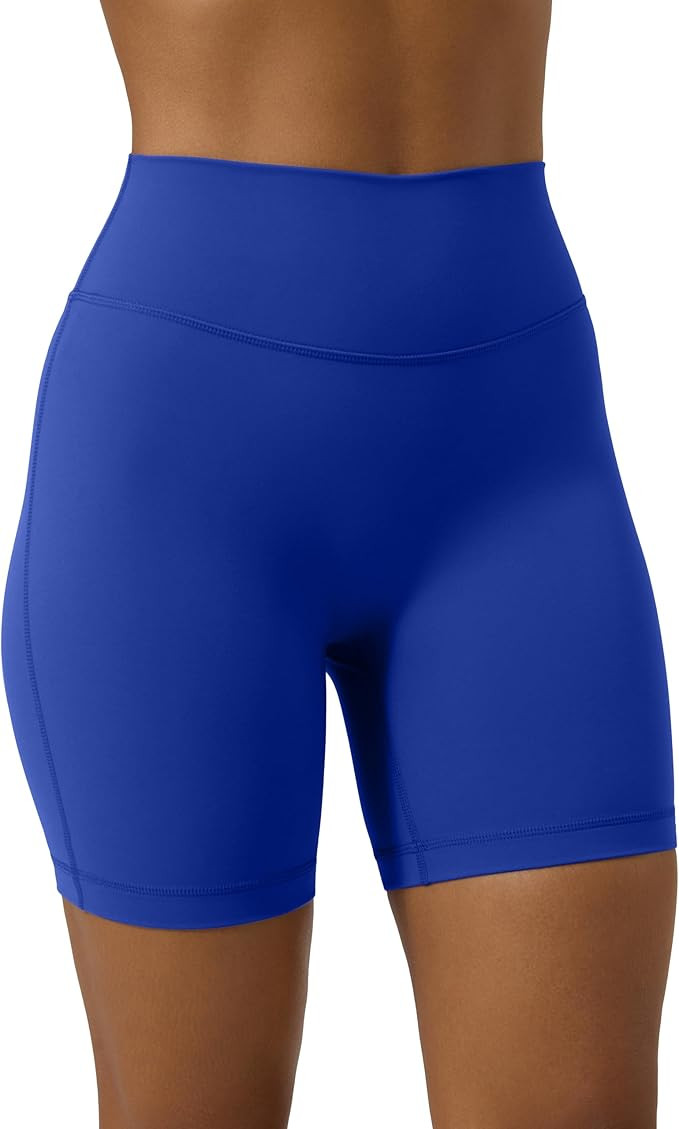PAVOI ACTIVE Yoga Shorts for Women High Waisted Gym Shorts Buttery Soft Biker Workout Shorts 4" &... | Amazon (US)