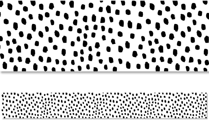 Creative Teaching Press Black Messy Dots Border (Core Decor, EZ Border) Classroom Decor, Black, W... | Amazon (US)