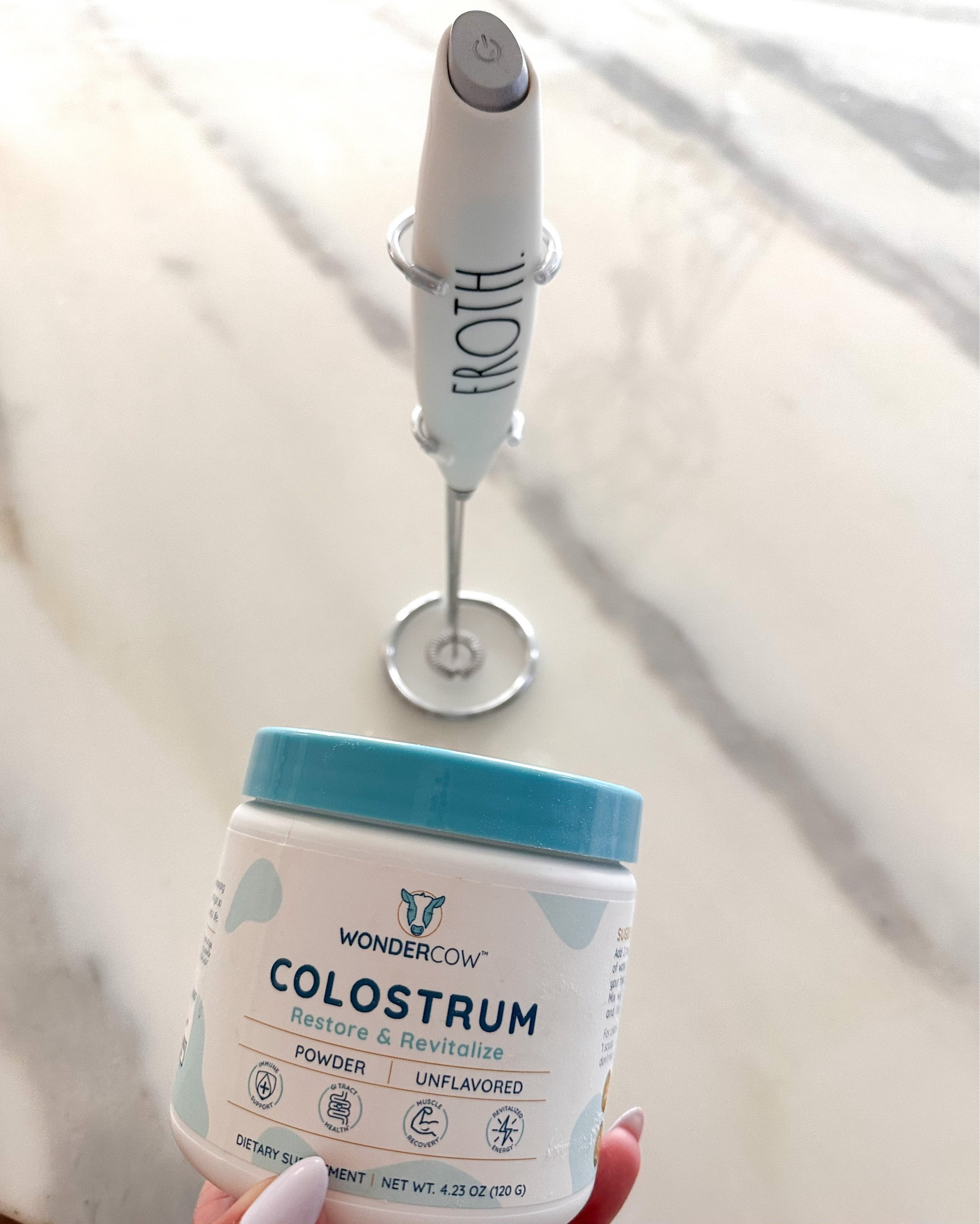 Have you guys tried this product?? It has done WONDERS for my skin!!!! I take it in conjunction with my collagen peptides and the results have been crazy!! My skin is noticeably more plump and hydrated. Don’t forget to nourish the skin from within, topical skincare can’t achieve this on its own!!🤍 And I love this little portable frother for quick mixing, I keep one at home and one at the office. Takes a single AA battery and does the job! 🤍

#LTKbeauty #LTKfitness #LTKhome