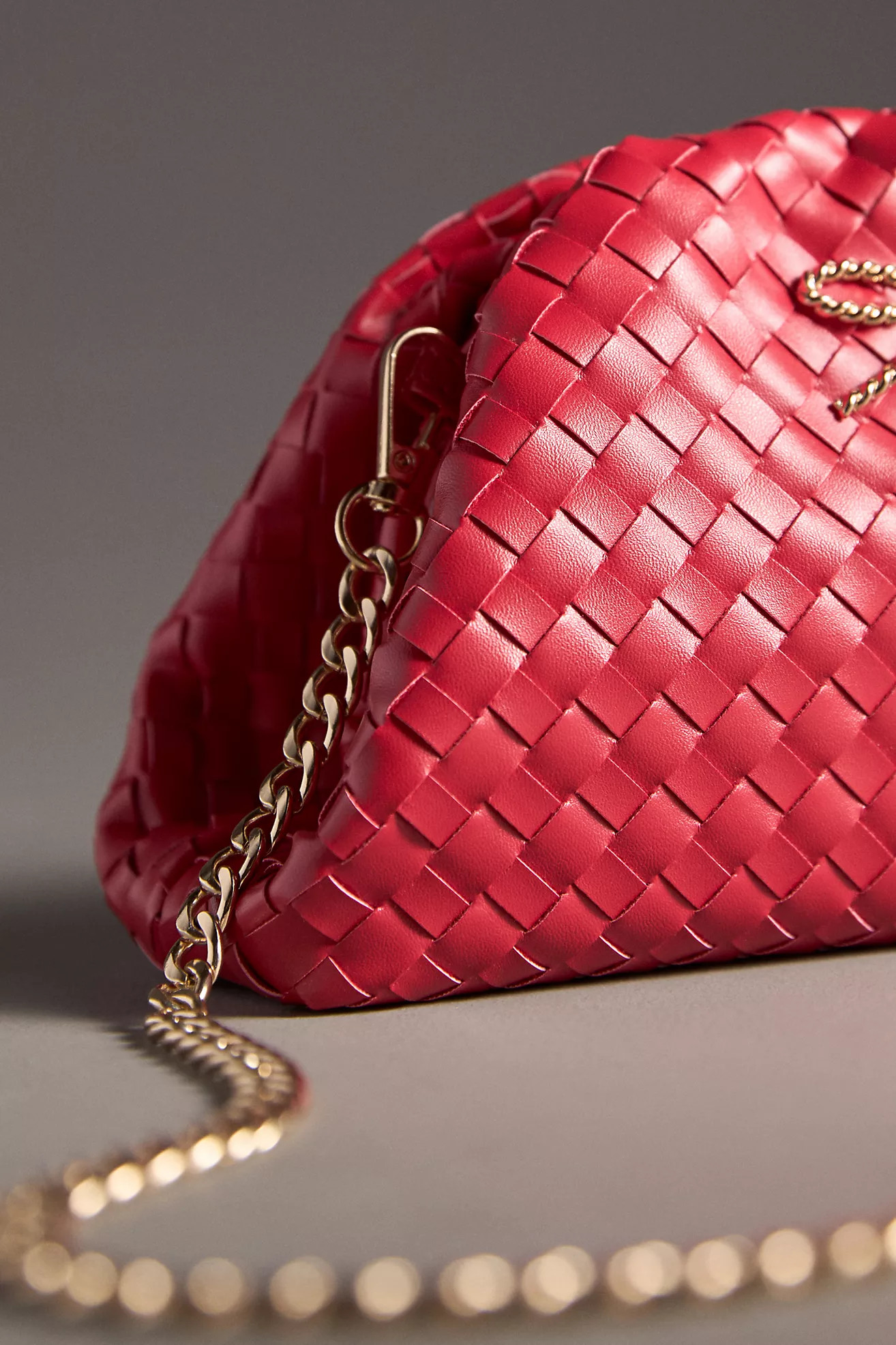 The Frankie Mini Clutch: Woven Bow Edition | Anthropologie (US)