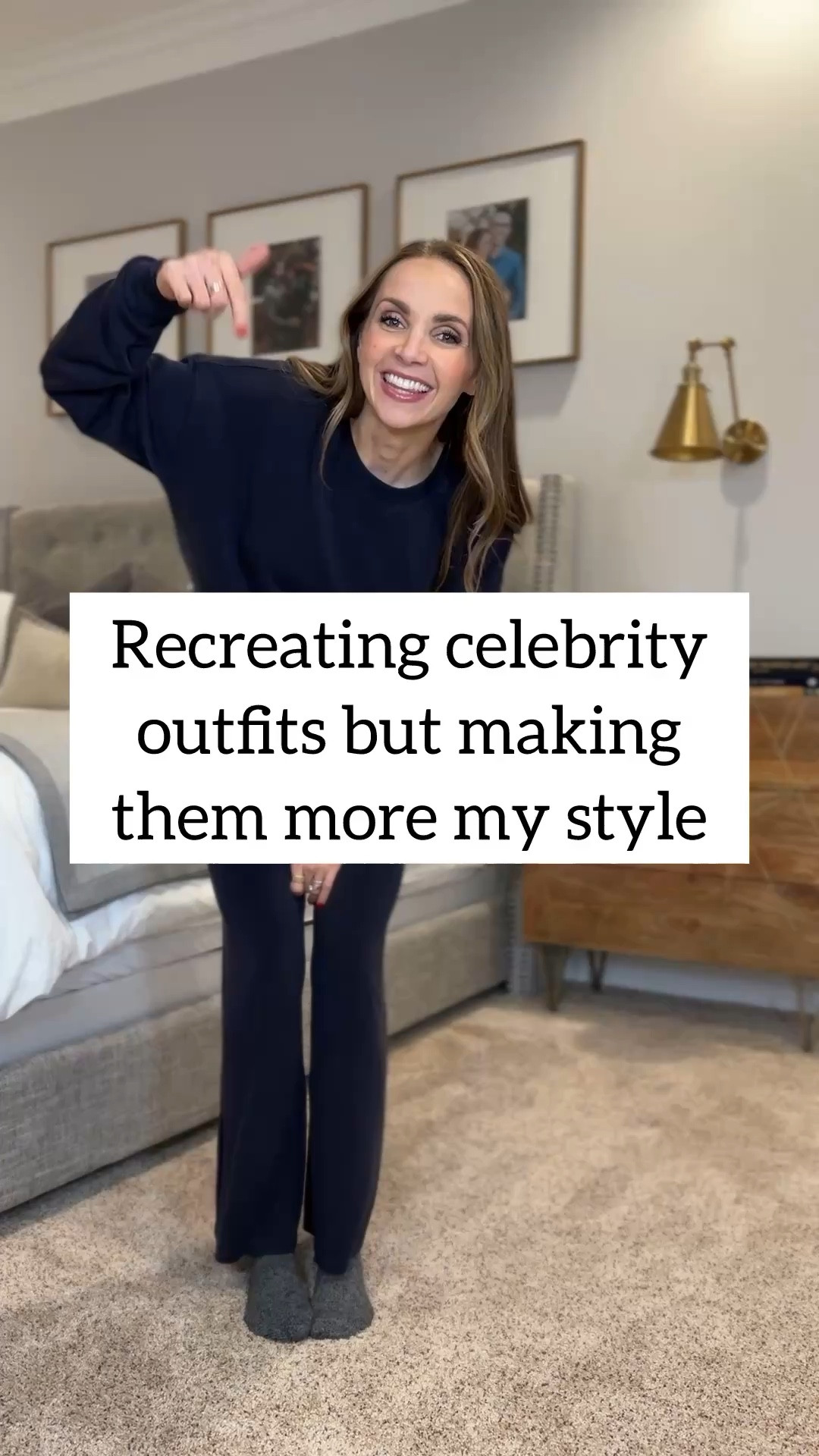 Celebrity outfit copy