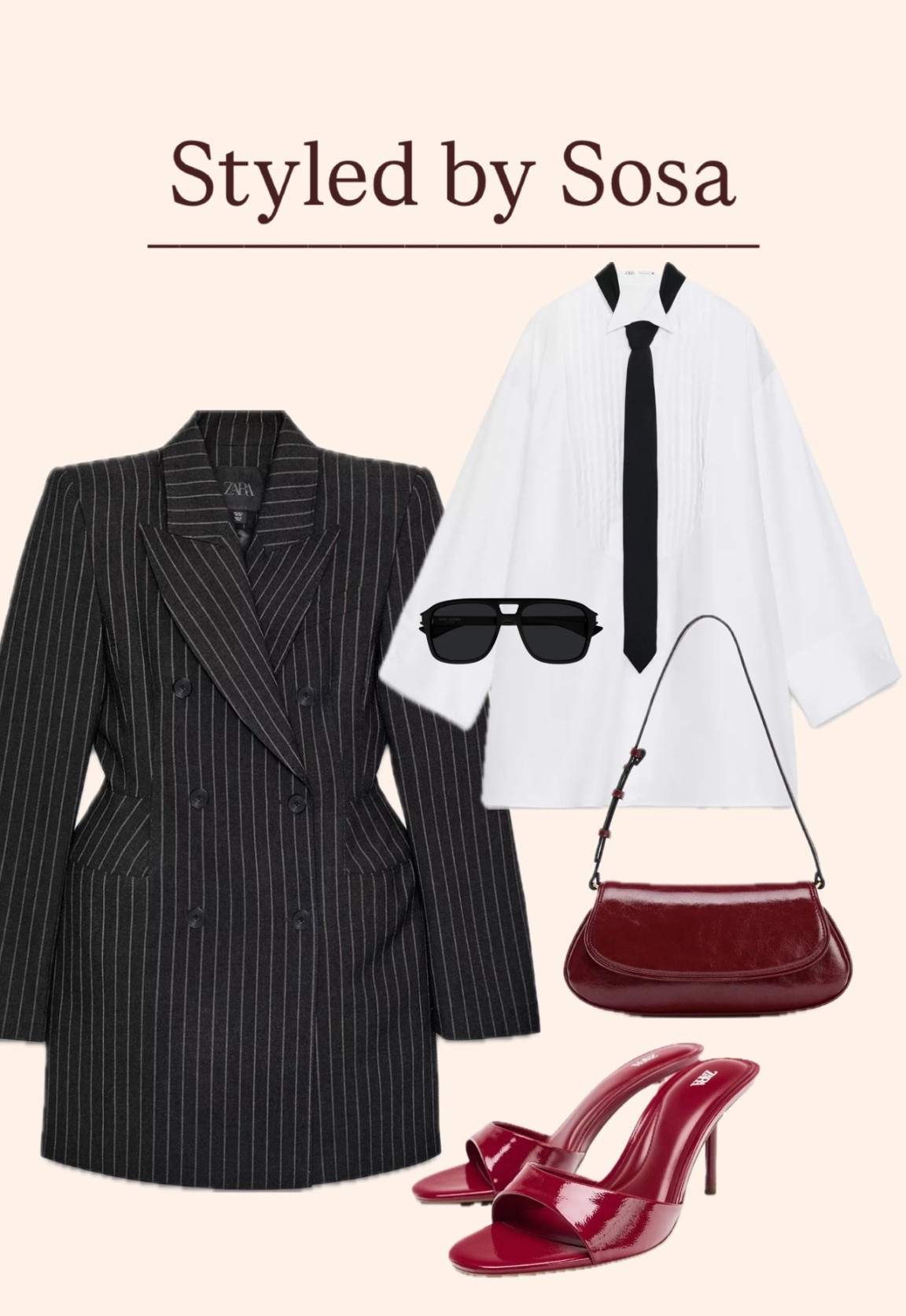 Where to wear: office/afternoon drinks. 
Hairstyle: slick back bun. 

#LTKgrwm #LTKdayinmylife #LTKootd