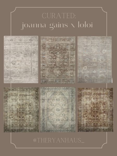 Favorites from the new LoloixJoanna Gaines rug collection! 

#LTKhome