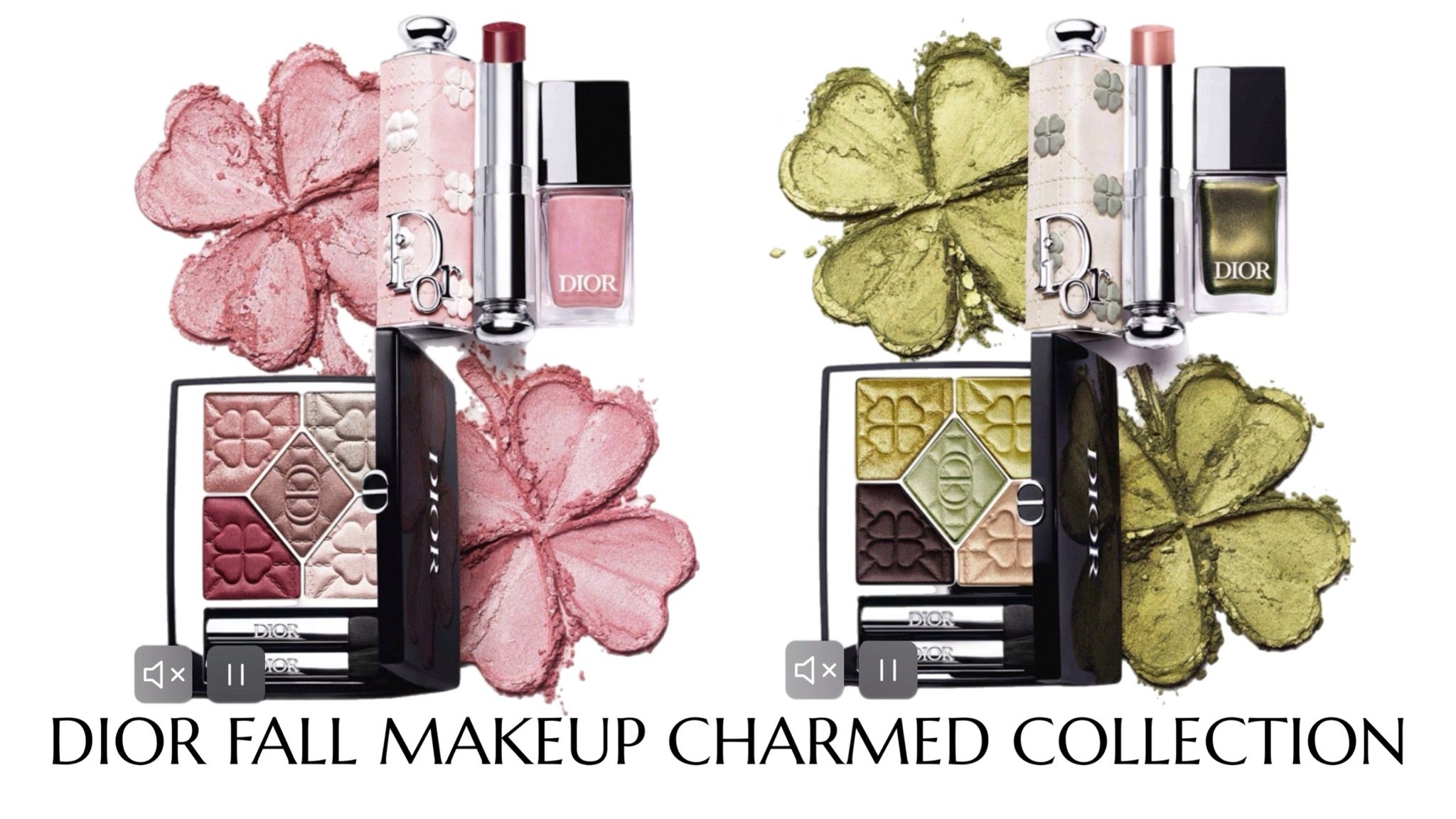DIOR Fall Charmed Collection 2026.  Available now website only launch.  Two new shadow palettes with the charm embedded, as well as a charmed sleeve to fit it into.  Lips in a mauve and dark berry. Charmed lipstick holders to match the palettes. New Charmed Blushes in Pink and Coral. Two metallic nail finishes:) Limited time only. Will sell out!
Also, New Loose Powders in 5 shades and New Face Primers! Love u guys! 🤗

#LTKBeauty #LTKOver40 #LTKSeasonal