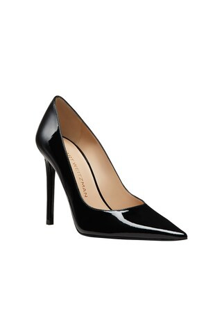 Stuart Weitzman Stuart Power 100 Pump in Black from Revolve.com | Revolve Clothing (Global)