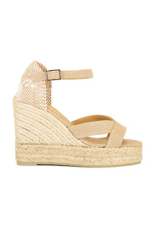 Bruna Espadrille in Canvas Sand | Revolve Clothing (Global)