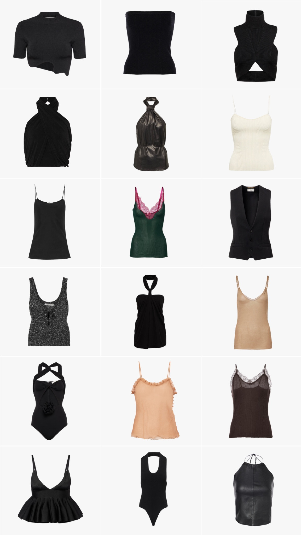 GOING OUT TOPS: Splurge