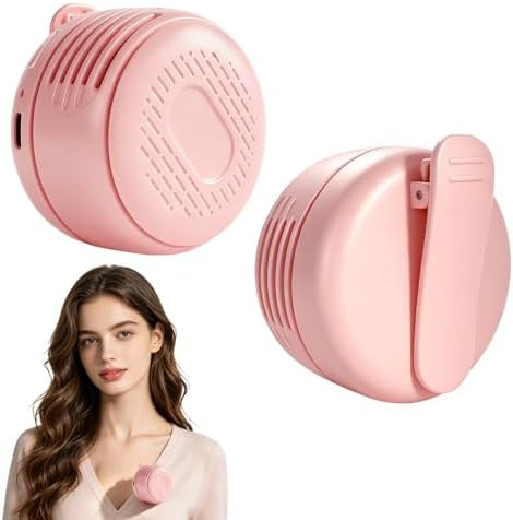 Portable Clip-On Fan, Mini USB Rechargeable 360° Rotatable Fan,Adjustable 3-Speed Suspended Whir... | Amazon (US)