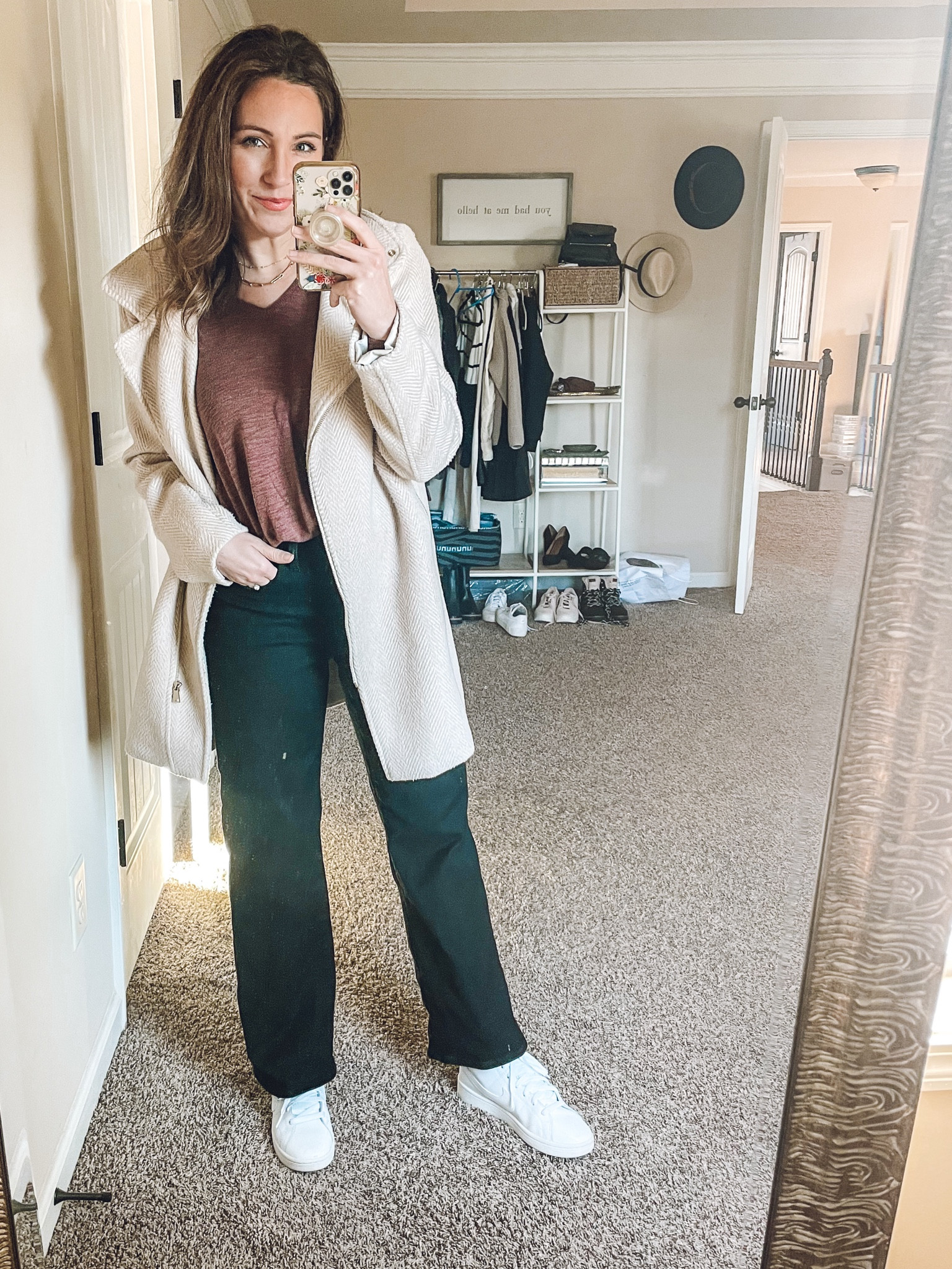 Neutral Winter Layers 🖤🤍 

Nike | Madewell Denim | Abercrombie & Fitch Coat | Neutral Fall Outfit | Mom Outfit

#LTKshoecrush #LTKGiftGuide #LTKSeasonal